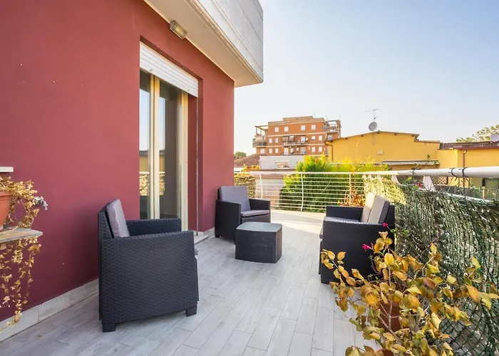 Apartment Urban Retreat -private Parking+terrace Rome